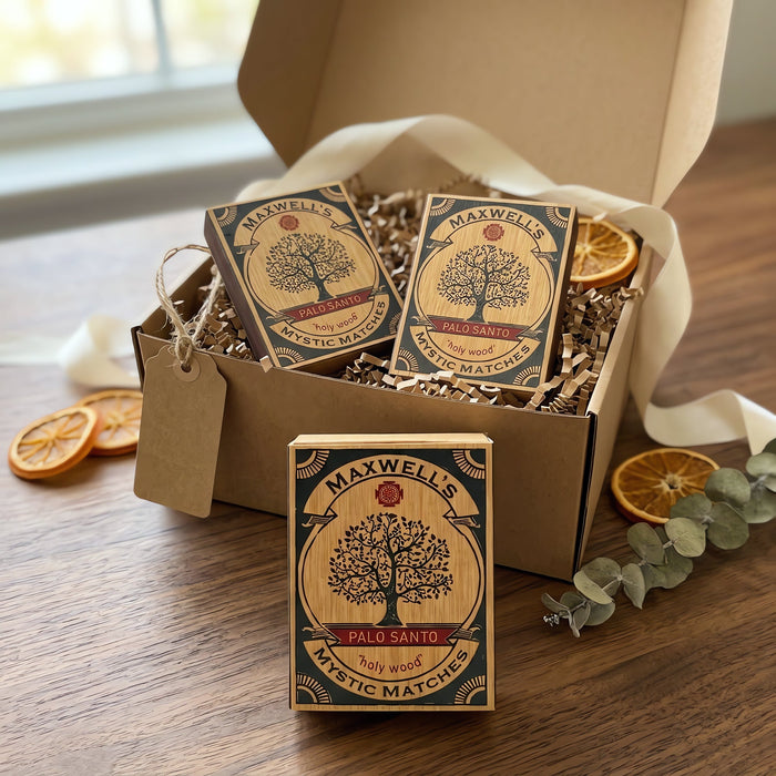 Ethically Harvested Palo Santo Matches - Maxwell's Mystic Matches