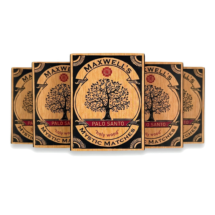 Ethically Harvested Palo Santo Matches - Maxwell's Mystic Matches