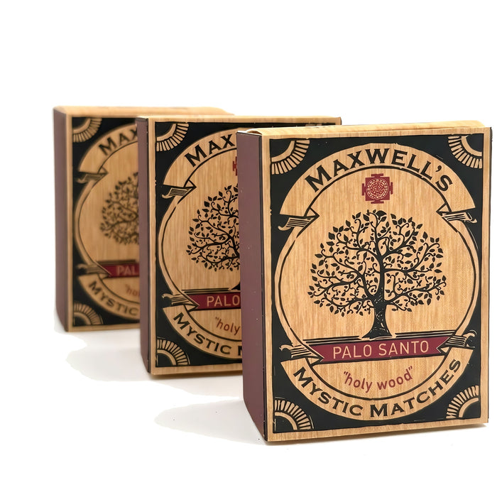 Ethically Harvested Palo Santo Matches - Maxwell's Mystic Matches
