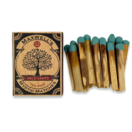 Ethically Harvested Palo Santo Matches - Maxwell's Mystic Matches