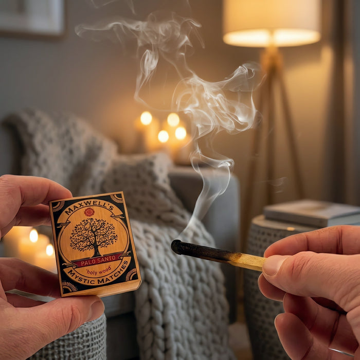 Ethically Harvested Palo Santo Matches - Maxwell's Mystic Matches